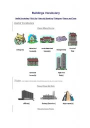 English Worksheet: vocabulary