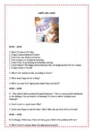 English Worksheet: Happy go lucky 