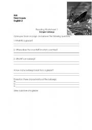 English worksheet: Titanic Worksheets