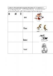 English worksheet: 