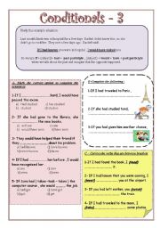 English Worksheet: conditionals 3