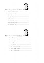 English worksheet: Past Simple tense