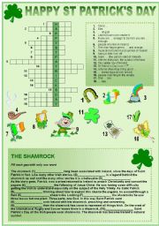 English Worksheet: St Patricks Day