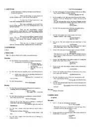 English Worksheet: hand-outs for adjectivals