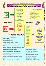 English Worksheet: ASKING, GIVING, RECEIVING OR REFUSING ADVICE - part 2