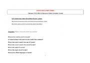 English Worksheet: Olympic Games presentation