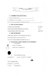 English Worksheet: Tag Questions 3