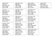 English Worksheet: Present Simple Question Cards