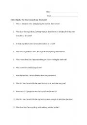 Comprehension Questions for the movie 