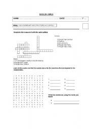 English Worksheet: Nationalities