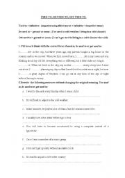 English Worksheet: used to