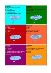 English Worksheet: Name a...