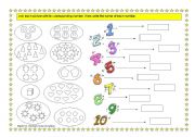 English Worksheet: Activities with numbers (2/2)