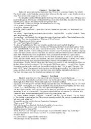 English Worksheet: Pirates of the Caribbean Chapters 1 - 3