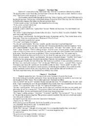 English worksheet: Pirates of the Caribbean Chapters 1 - 3