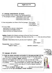 9th form test