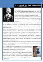 English Worksheet: Robot Learning