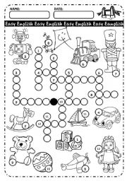 English Worksheet: Toys