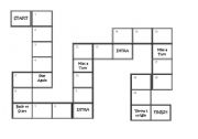 English Worksheet: Blank Boardgame