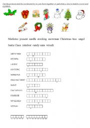 English worksheet: Christmas