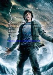 English Worksheet: Percy Jackson and the Olympians: the lightning thief. (based on the trailer)