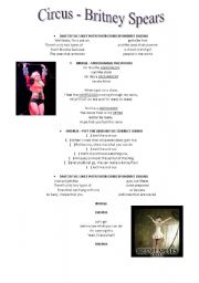 English Worksheet: Circus by Britney Spears
