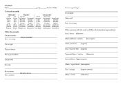 English worksheet: Verb to be