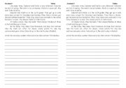 English Worksheet: Error correction