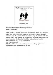 English Worksheet: oliver twist