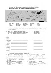 English Worksheet: countables- uncountables
