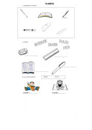 English worksheet: OUR CLASSROOM