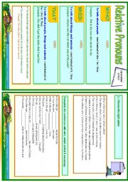 Relative pronouns