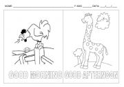 English Worksheet: Good Morning!