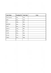 English worksheet: coference summary in VLSI area