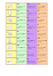 English Worksheet: irregular verbs part 3