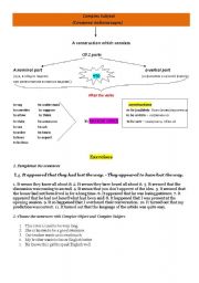 English worksheet: Complex Subject
