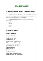 English Worksheet: Planet earth part 1