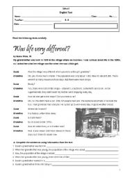 English Worksheet: CEF Test