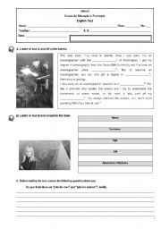 English Worksheet: CEF Test