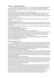 English Worksheet: Pirates of the Caribbean Chapters 1 - 4