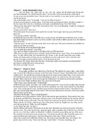 English worksheet: Pirates of the Caribbean Chapters 1 - 4