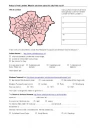 English Worksheet: London