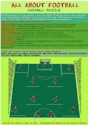 English Worksheet: All about football