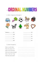 Ordinal numbers