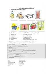 HOTEL WORKSHEET-PART 2