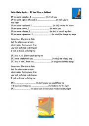 English Worksheet: Song 