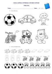 English Worksheet: Toys