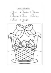 English Worksheet: Easter