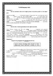 English Worksheet: useful language tasks