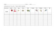 English Worksheet: Do you like...?